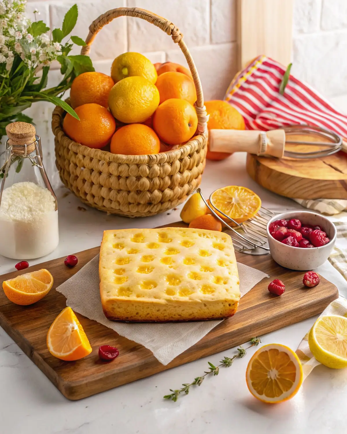 Summer Lemon Tiramisu Cake 