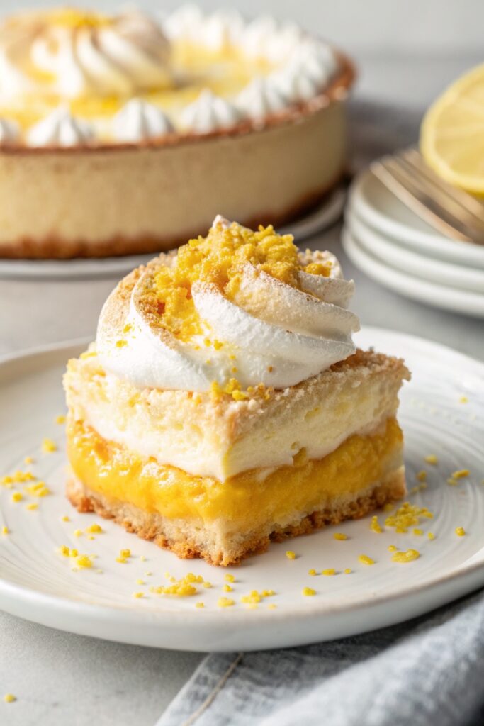Summer Lemon Tiramisu Cake