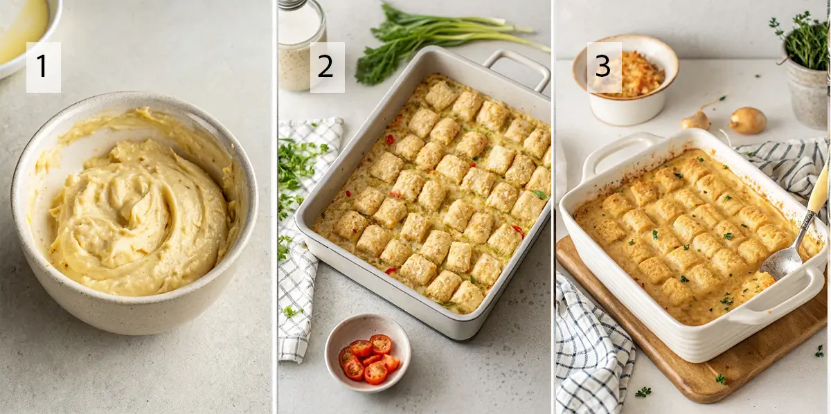Tater Tot Chicken Casserole
