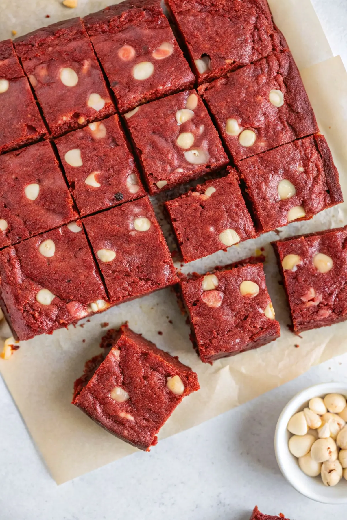 Red Velvet Brownies 