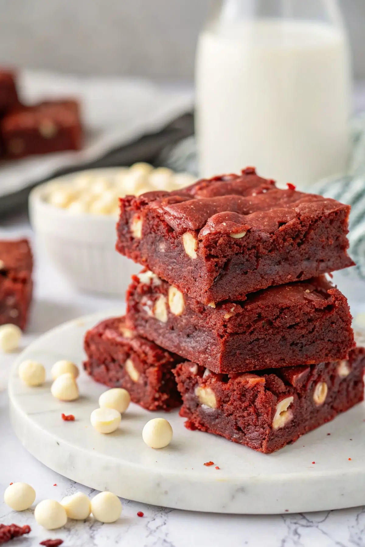 Red Velvet Brownies 