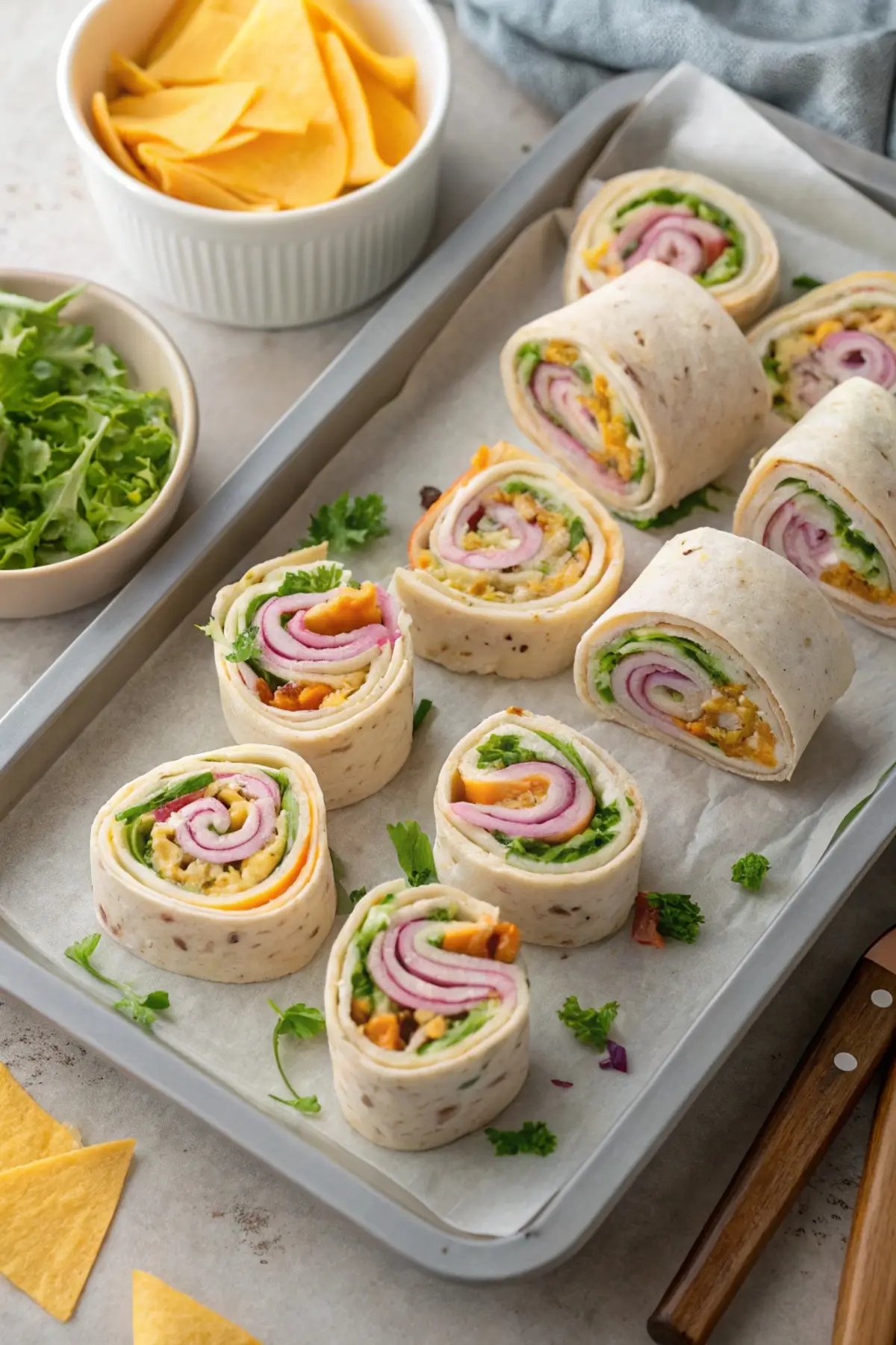 High Roller Pinwheel Sandwiches Recipe
