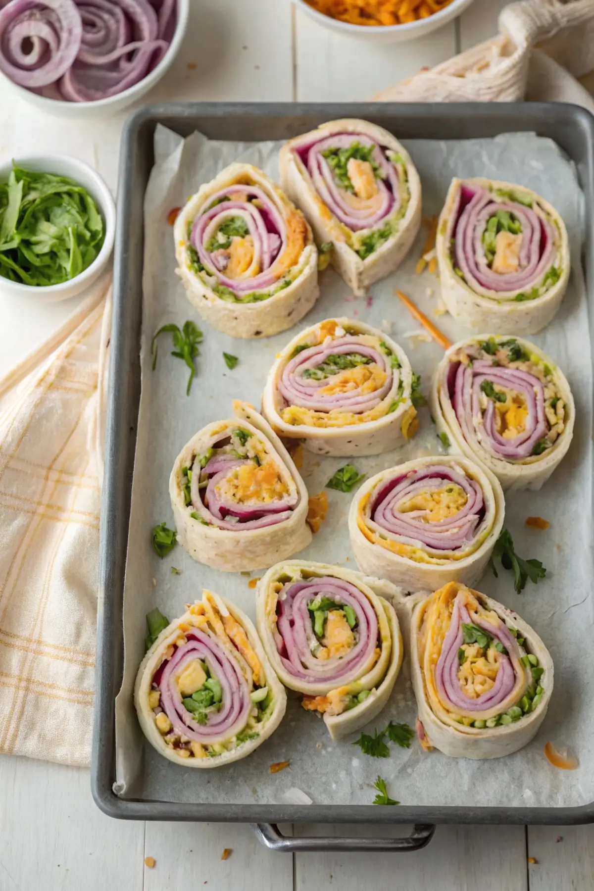 High Roller Pinwheel Sandwiches Recipe
