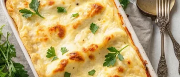Seafood Lasagna with Shrimp & Crab