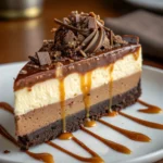 Caramel Brownie Cheesecake