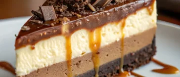 Caramel Brownie Cheesecake