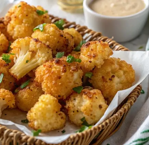 Crispy Roasted Cauliflower