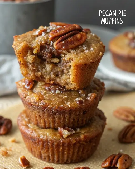 Best Pecan Pie Muffins