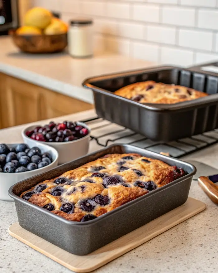 Blueberry Cream Cheese Bread