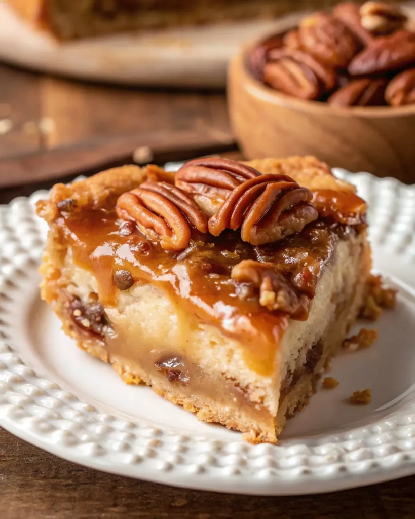 Crème Brûlée Caramel Pecan Cake