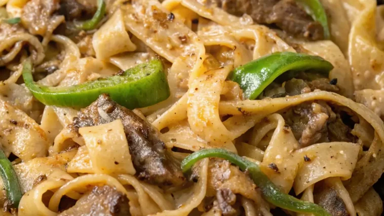 Philly Cheesesteak Pasta