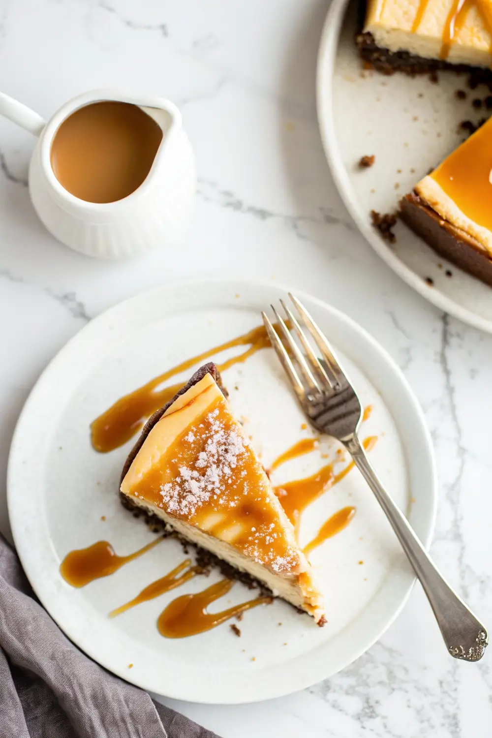 Caramel Brownie Cheesecake