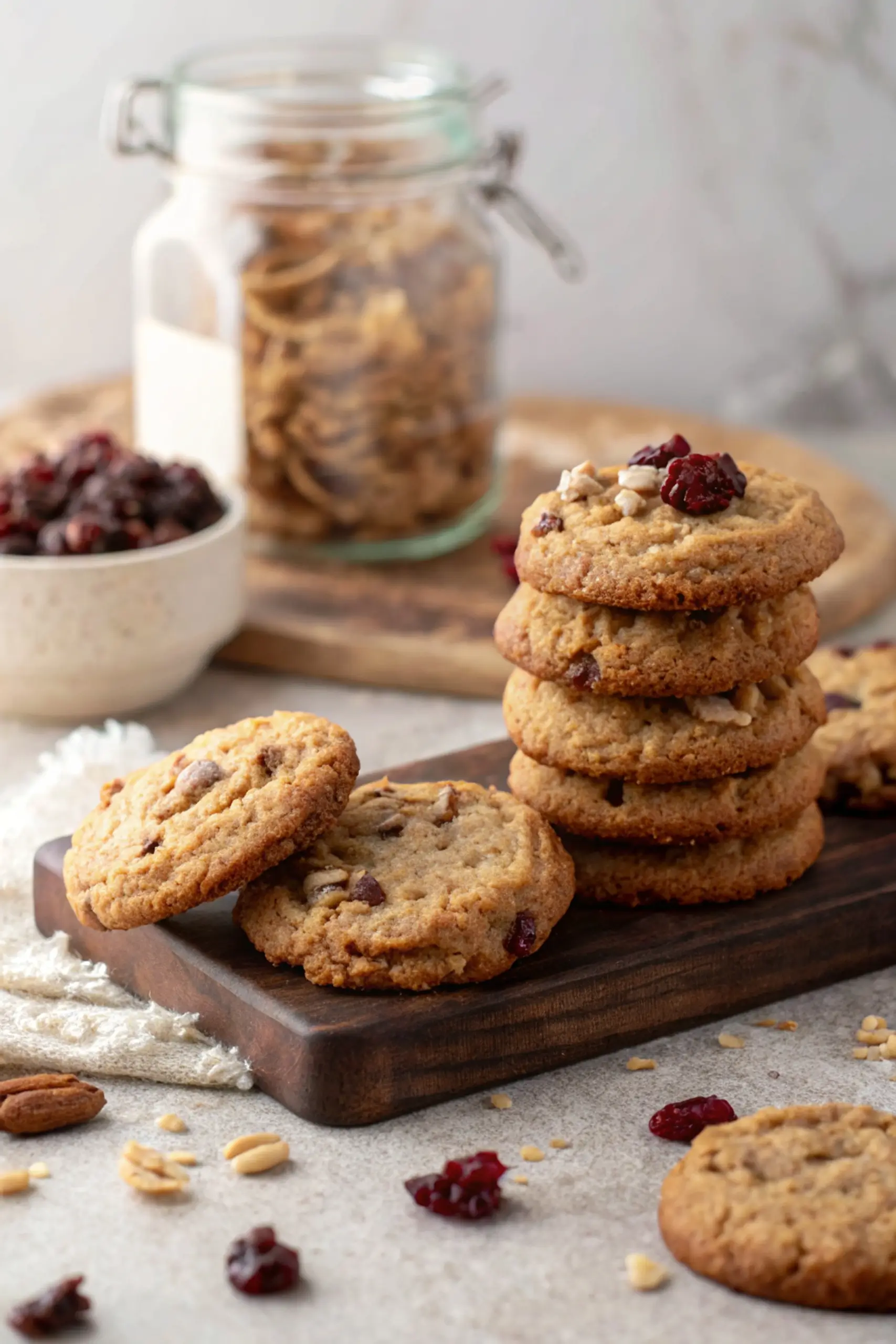 Coconut Cranberry Cookies