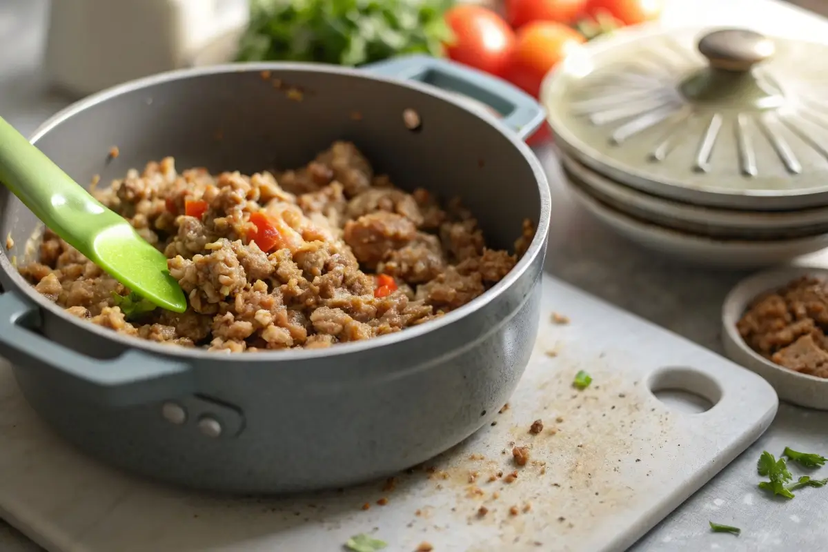 Beef and Macaroni Soup 