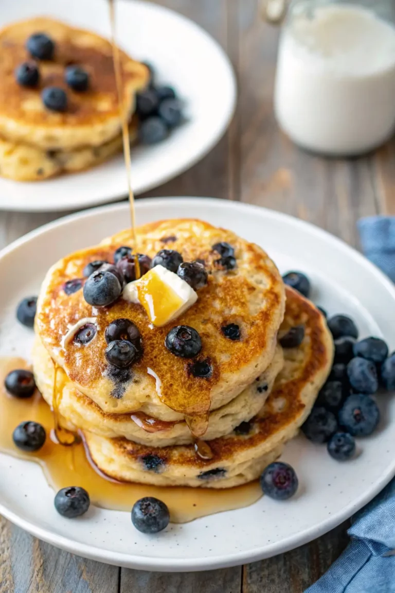 The Best Fluffy Blueberry Pancakes You’ll Ever Make