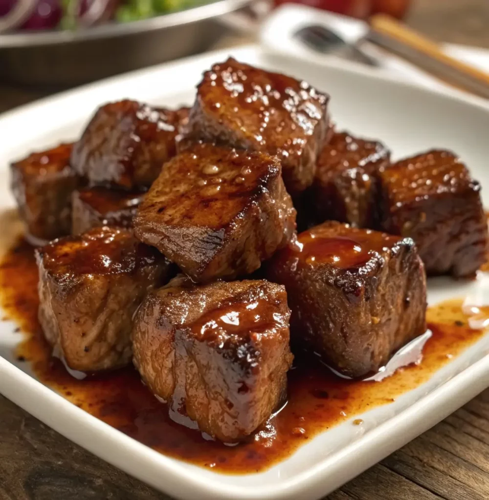 Tender Crockpot Steak Bites
