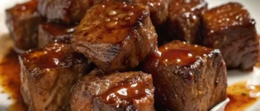 Tender Crockpot Steak Bites
