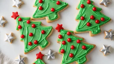 Christmas Tree Cookies