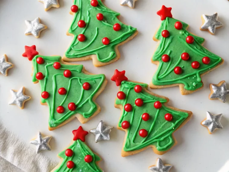 Christmas Tree Cookies