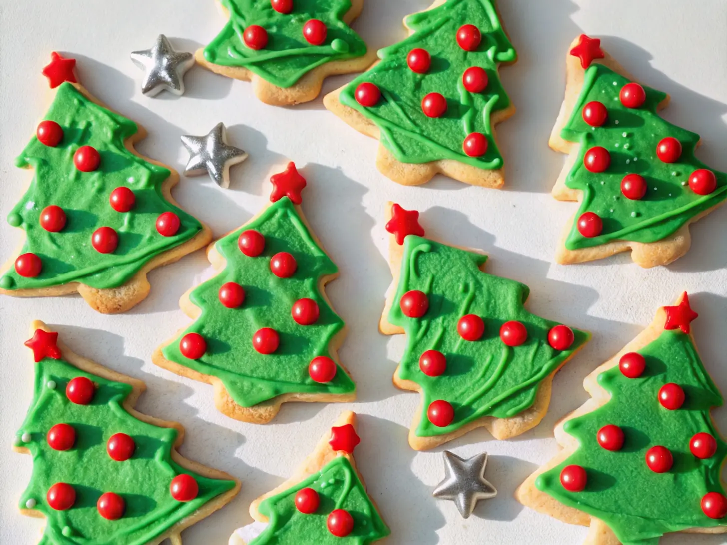 Christmas Tree Cookies