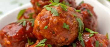 Honey Sriracha Turkey Meatballs