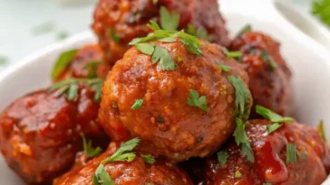 Honey Sriracha Turkey Meatballs