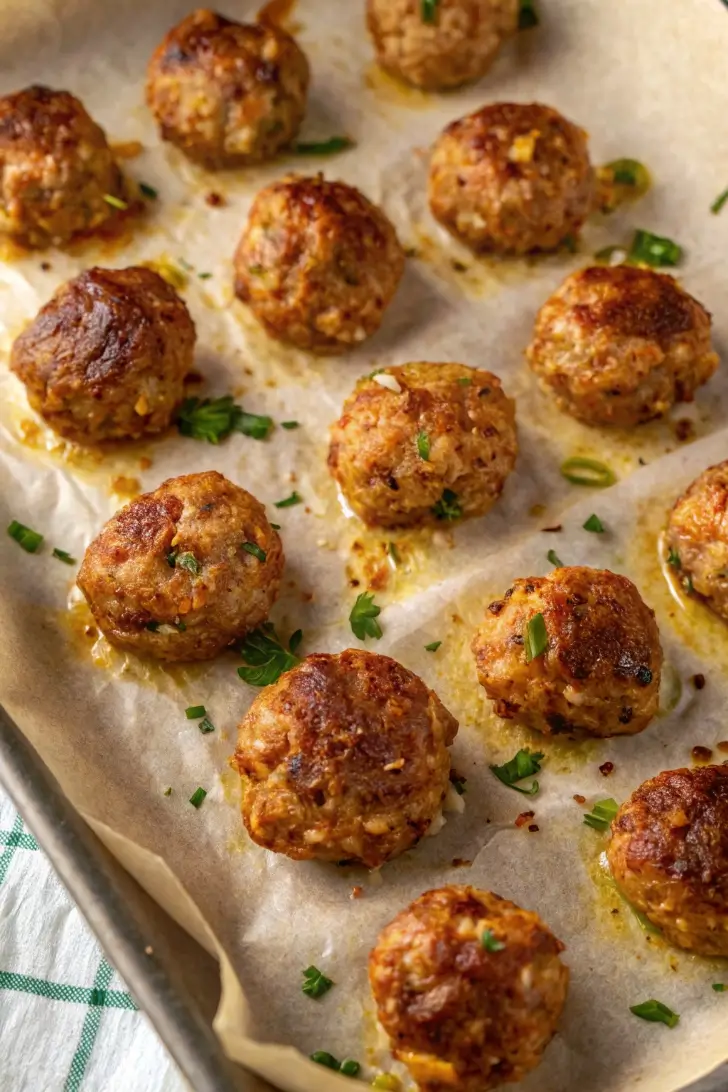 Honey Sriracha Turkey Meatballs