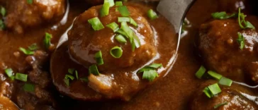 Salisbury Steak Meatballs