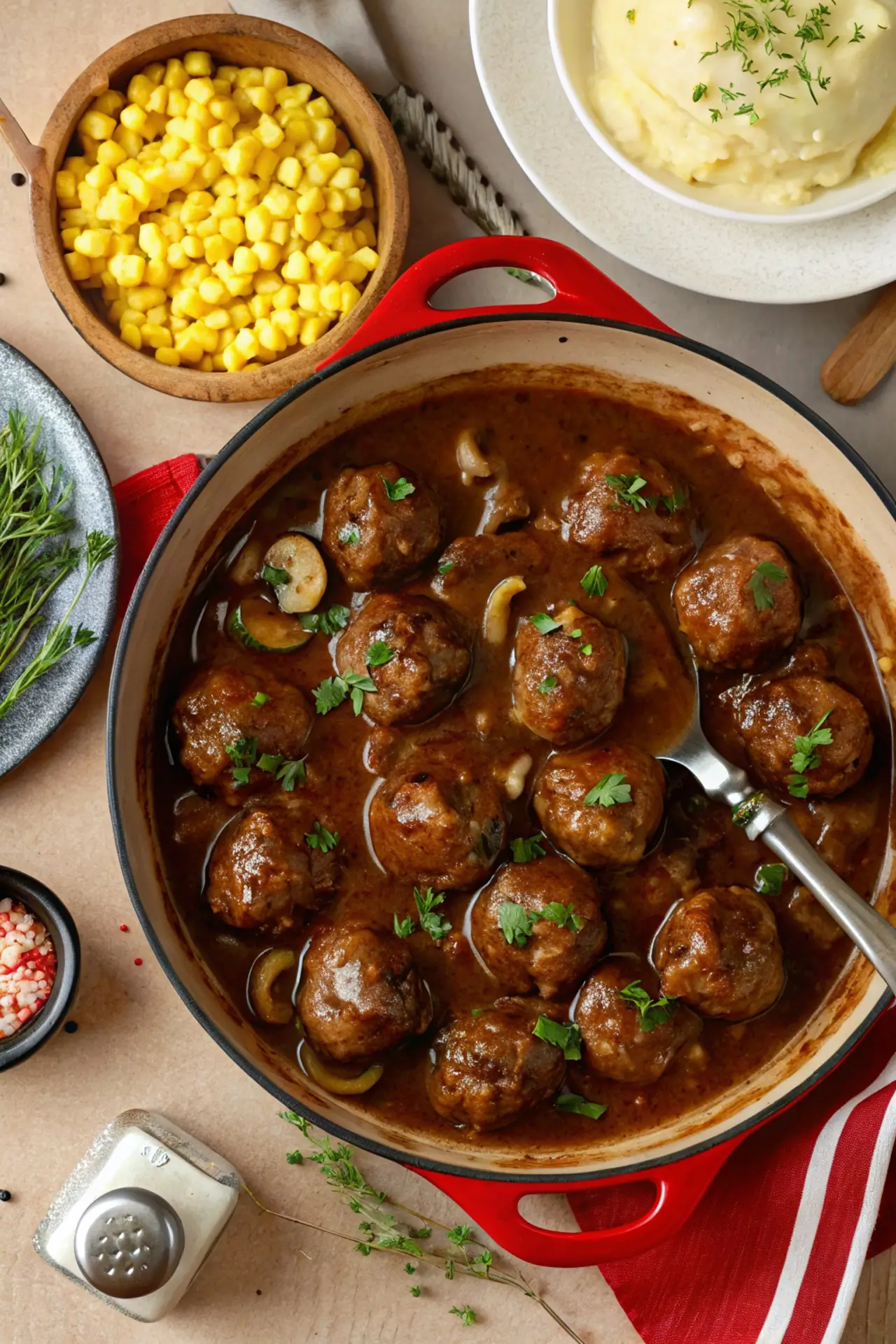 Salisbury Steak Meatballs
