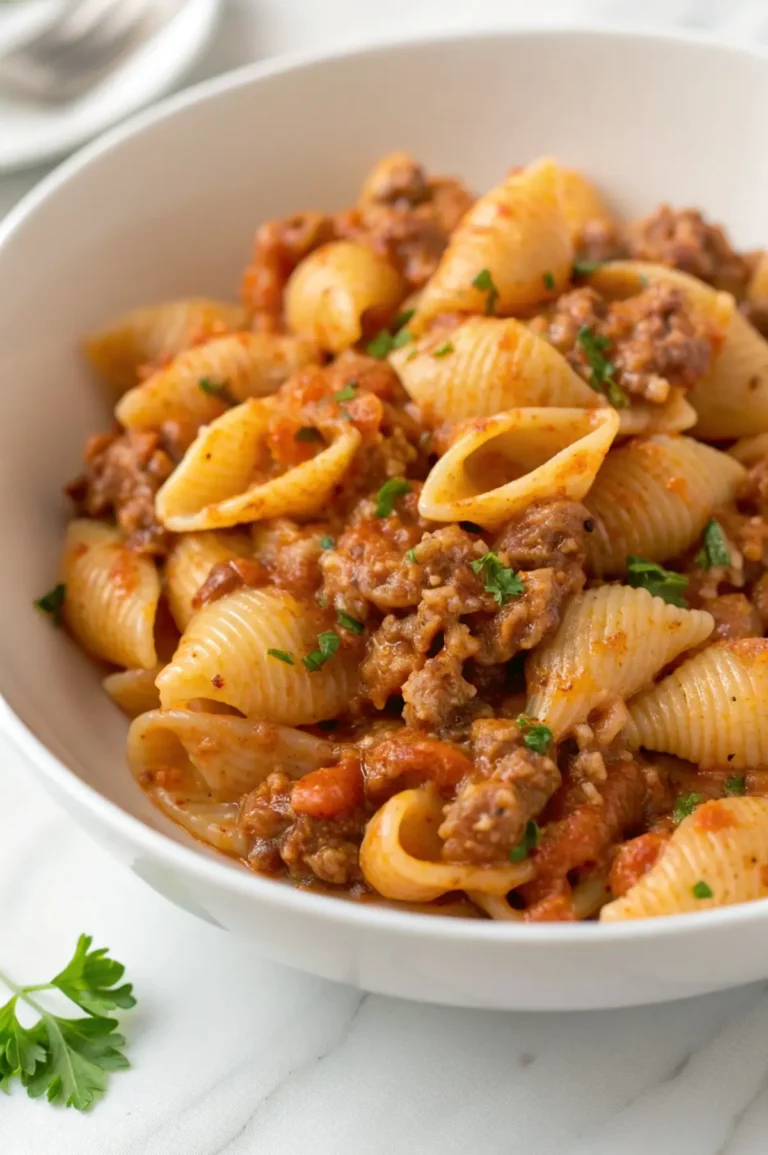 Pasta Shells with Ground Beef (The One My Kids Actually Eat)