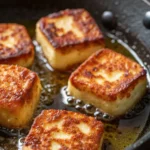 Simple 3-Ingredient Pan-Fried Halloumi
