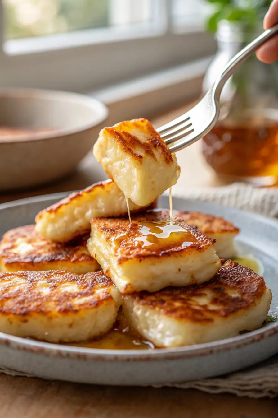 Simple 3-Ingredient Pan-Fried Halloumi