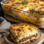 Bowl of stellini pasta with chicken, melted mozzarella cheese, and marinara sauce in a one-pot supper
