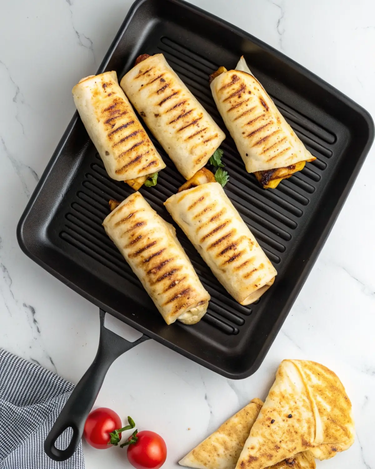 Cheeseburger Wraps Recipe