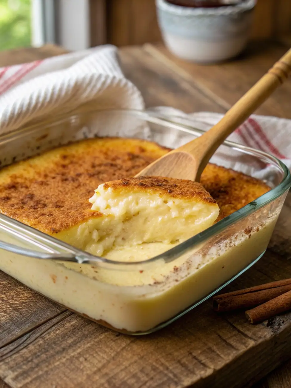 Creamy Amish Baked Custard