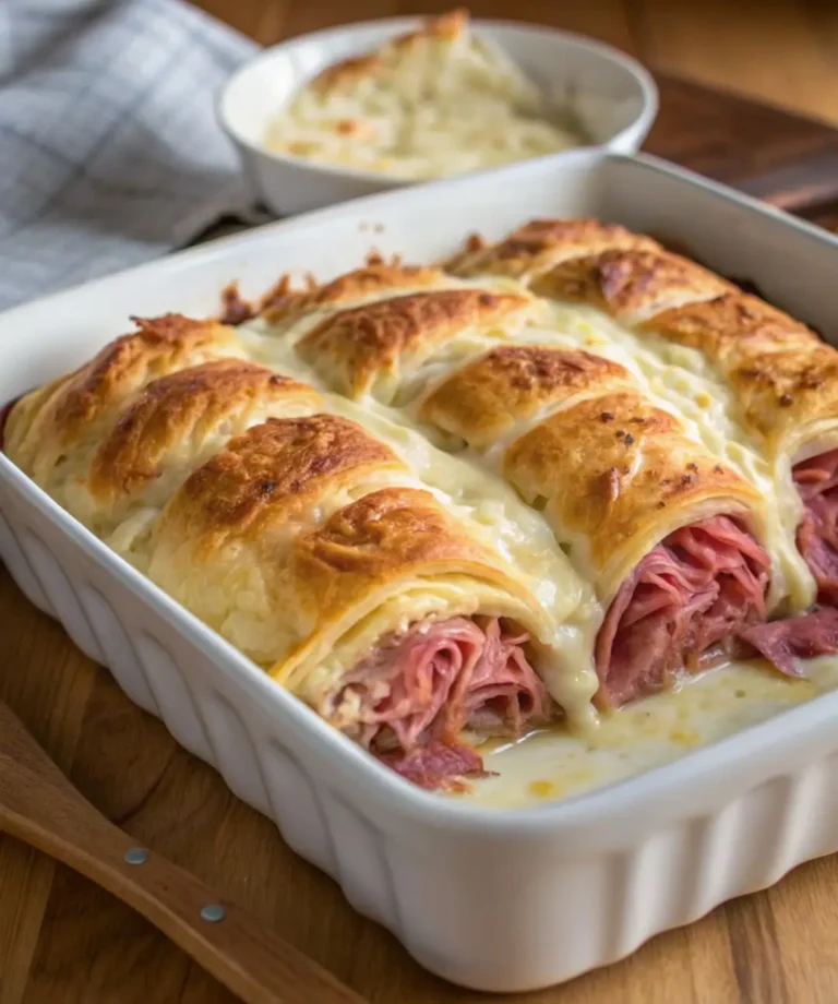 Crescent Reuben Bake