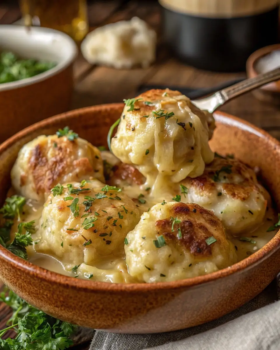 GERMAN CABBAGE AND DUMPLINGS