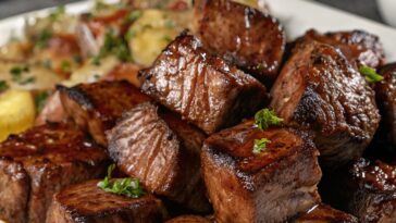 Garlic Butter Steak Bites