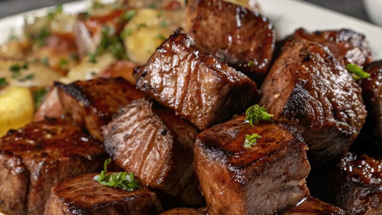 Garlic Butter Steak Bites