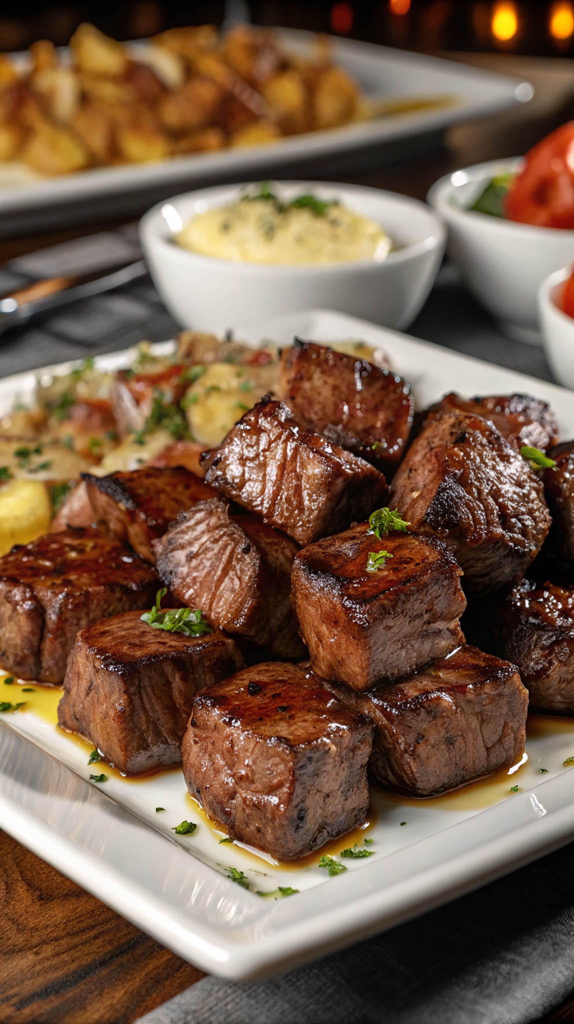Garlic Butter Steak Bites