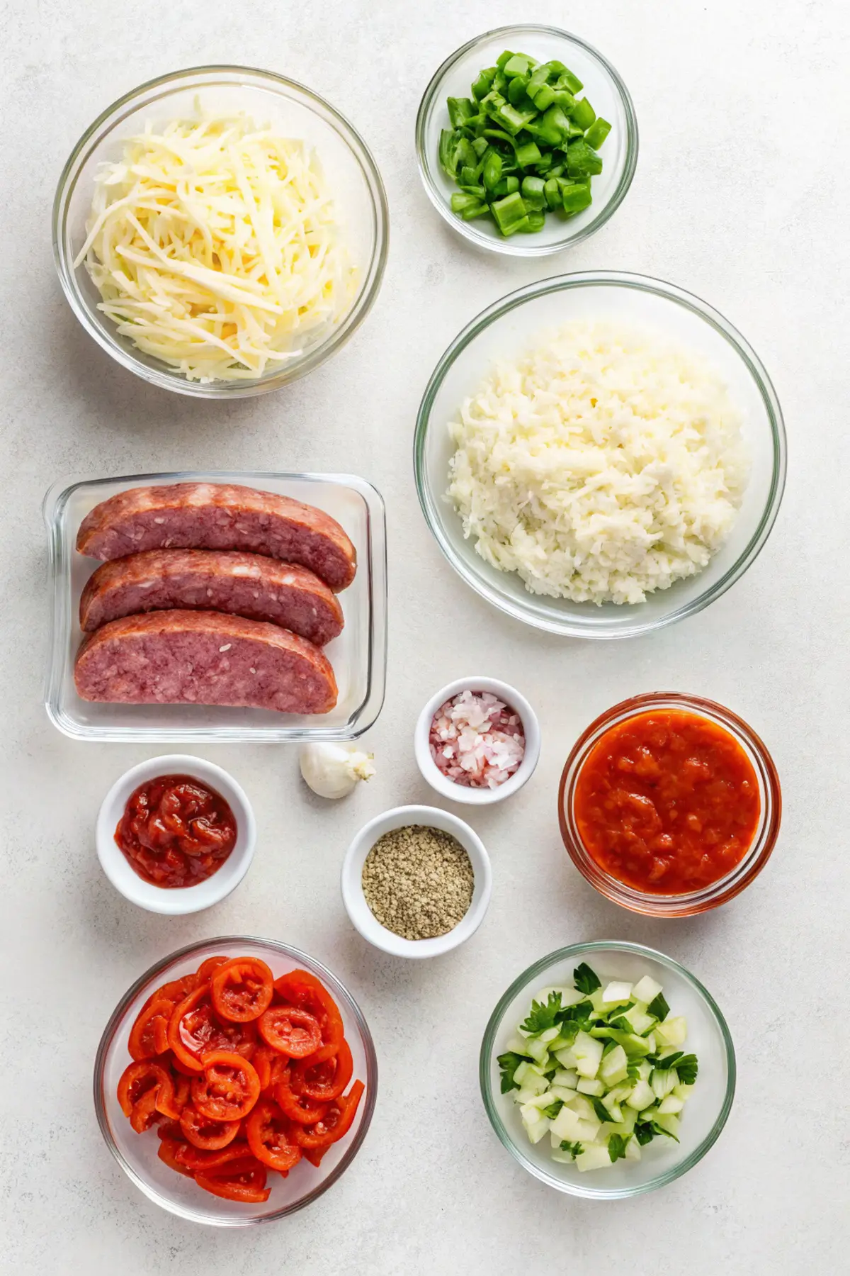 Low Carb Crustless Pizza Bowl
