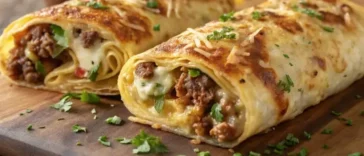 Cheeseburger Wraps Recipe