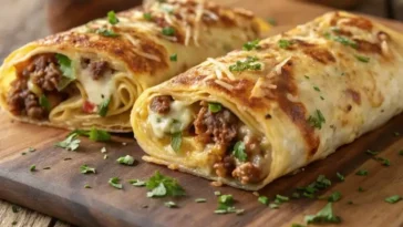 Cheeseburger Wraps Recipe