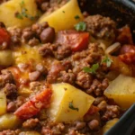 Slow Cooker Cowboy Casserole
