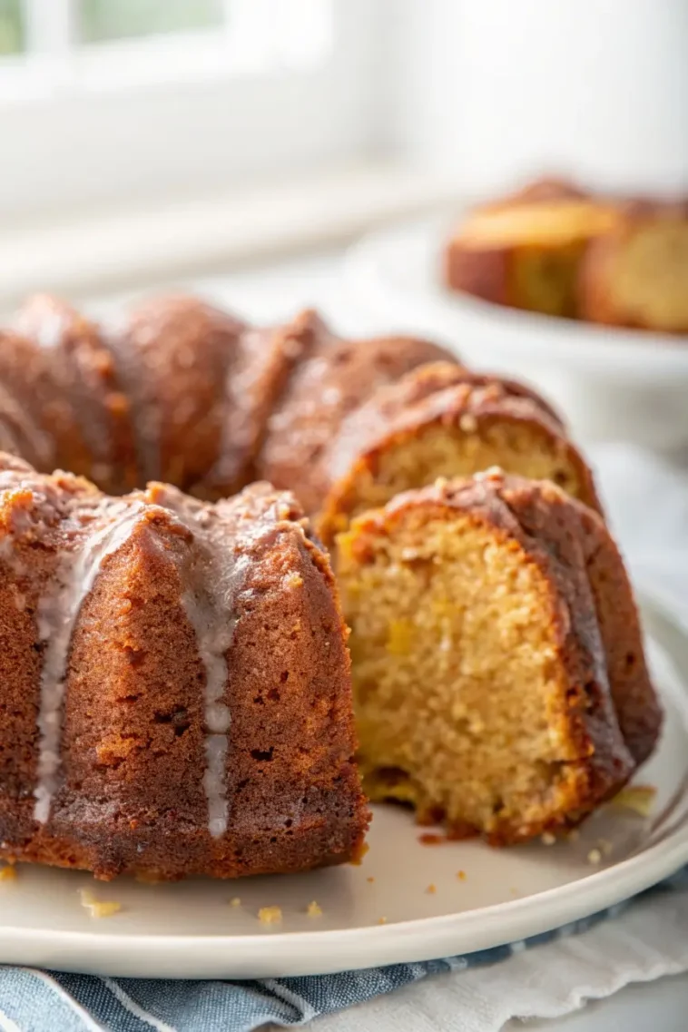 Slice of layered vanilla wafer cake showing cookie and pudding layers / Vanilla wafer cake in glass dish topped with whipped cream and berries / Close up of vanilla wafer cake texture showing soft cookie layers
