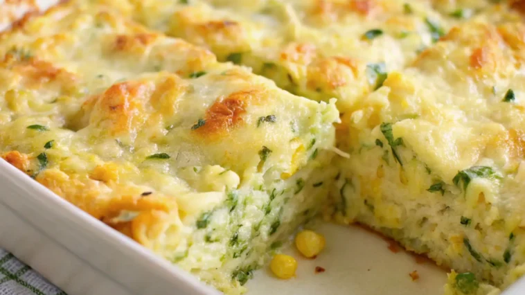 Zucchini Cornbread Casserole