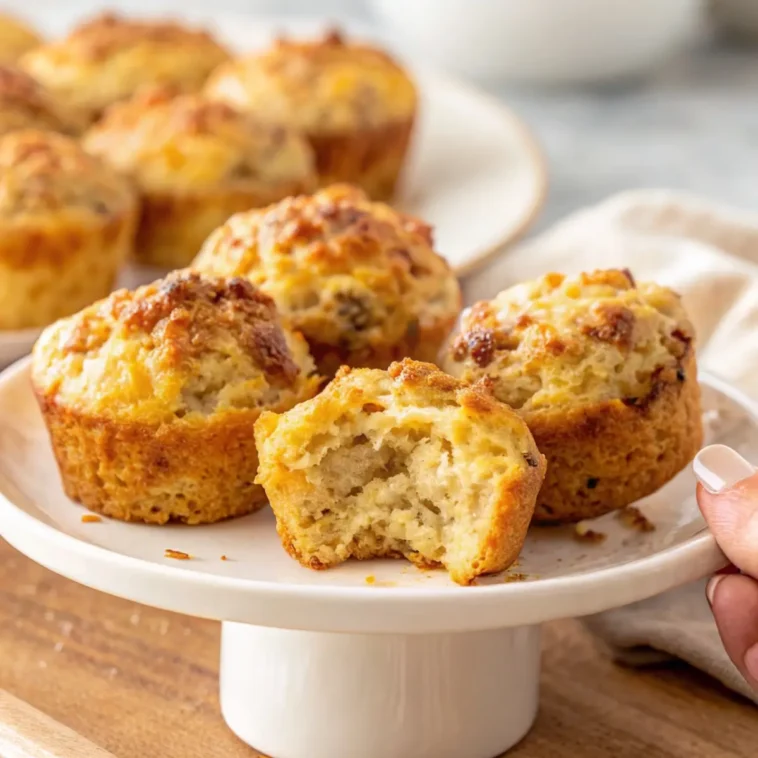 Sausage Muffins with Bisquick