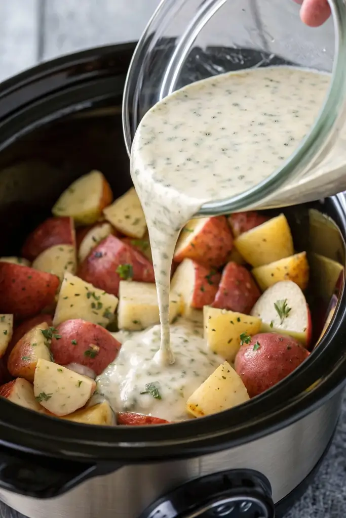 Creamy Ranch Potatoes