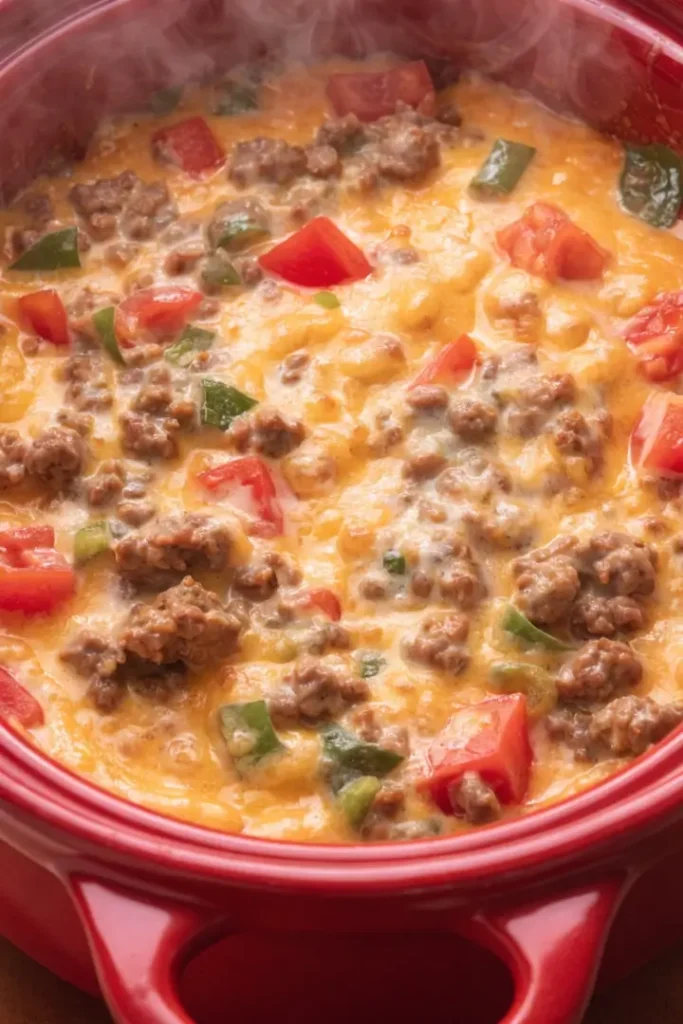 Slow Cooker Sausage Dip