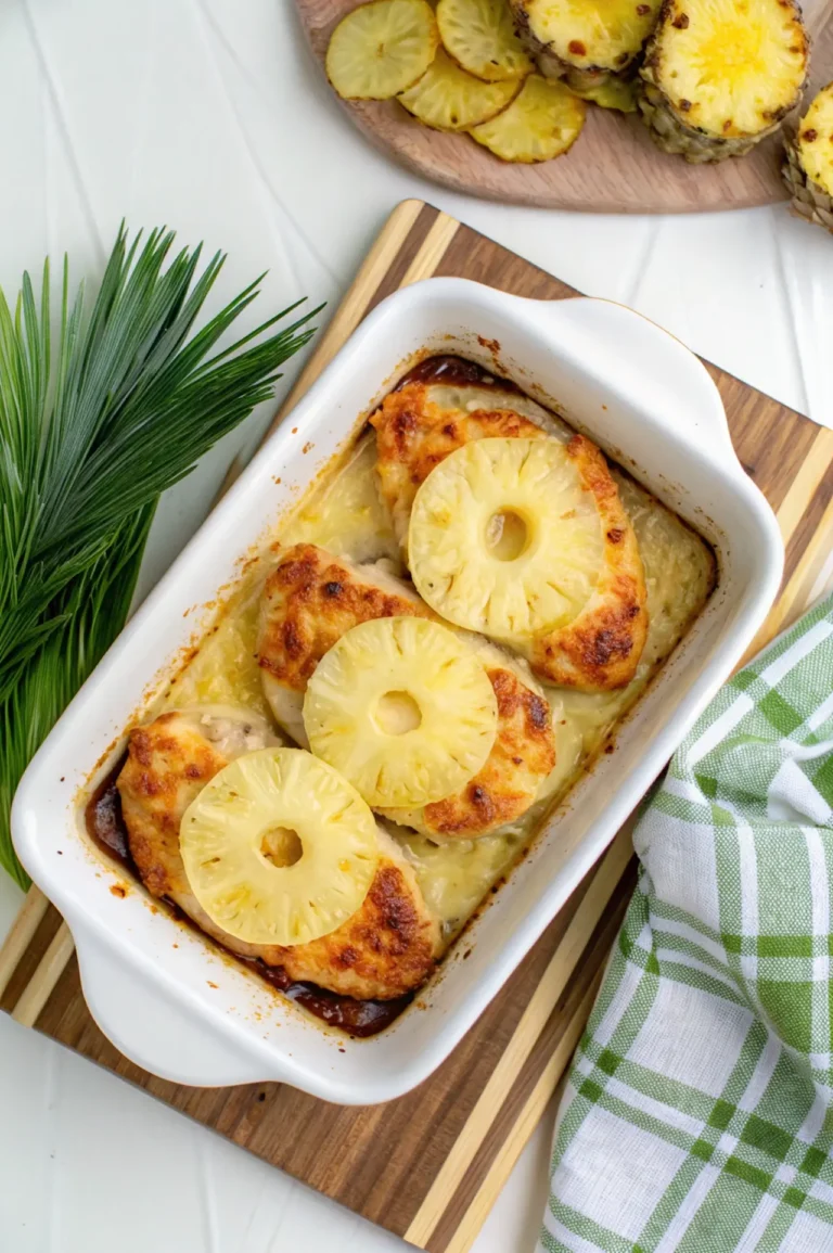 Baked Chicken with Pineapple